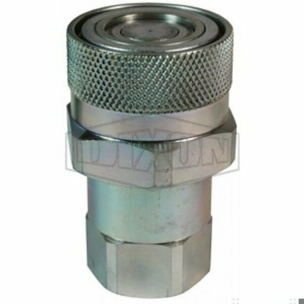 Dixon DQC VEP Female Coupler, 1-5/8-12 Nominal, Female O-Ring Boss End Style, Steel, Domestic 10VEPOF10